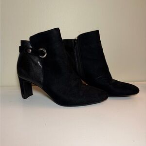Life Stride Black Ankle Booties